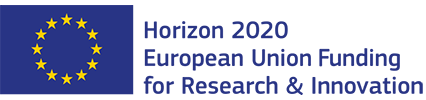 EU logo with the text Horizon 2020 European Union Funding for Research & Development.